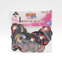 씰·스티커 아카츠키 스티커 세트(9장 세트) [이치반 복권 NARUTO-나루토- 질풍전 이어지는 생각] I상