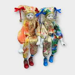 2025年最新】ピエロ人形 アンティークの人気アイテム - メルカリ