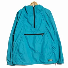 80's 90's USA製 LLビーン ナイロン アノラックパーカー (M) エメラルド系 80年代 アメリカ製 旧タグ オールド プルオーバー L.L.Bean Y2K　アメリカ古着 USED  ビンテージ ヴィンテージ