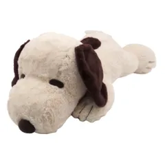 ☆ スヌーピーモカ ☆ ぬいぐるみ ふわふわはいはい Ｌ スヌーピー ぬいぐるみ 特大 SNOOPY ピーナッツ PEANUTS ふわふわはいはい Ｌ 大きい ふわふわ はいはい 寝そべり キャラクター かわいい 大人 子供 犬 いぬ ナカジマコーポレーション