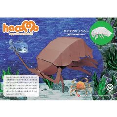 hacomo kids 水族館シリーズ ダイオウグソクムシ 玩具 おもちゃ 組立式 工作 ダンボール 小学生 春休み GW 夏休み 冬休み 宿題 工作キット 海の生き物