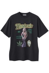 HYSTERIC GLAMOUR ヒステリックグラマー 02251CT11 DAYDREAM WOMAN Tシャツ BLACK 正規通販 メンズ