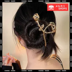 2024年最新】ローズモチーフ バンスクリップ ヘアクリップの人気