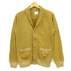 アーバンリサーチ カーディガン トップス ショールカラー スウェット 裏起毛 メンズ Mサイズ ブラウン URBAN RESEARCH 【中古】