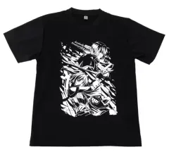 【中古】衣類 セリカ＆リウイ Eushully 20th Anniversary Live Ver ドライTシャツ ブラック Lサイズ 「戦女神シリーズ/幻燐シリーズ」 Eushully 20th Anniversary Liveグッズ