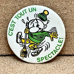 缶バッジ 掃除 おじさん ビンテージ アンティーク 50s ~ 60s 70s 80s 90s 00s 小物 アクセサリー 古着 vintage USA アメリカ ユーロ 仕入れ ロック アメカジ  p10/のサムネイル