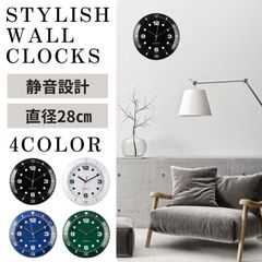 掛け時計 アナログ 北欧 静音 ダイバーズウォッチ風 おしゃれ シンプル デザイン スタイリッシュ 壁掛け時計 電池式 単3 (ブラック)
