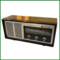 ビンテージ RCA Victor 大型 真空管ラジオ 希少 ビクターラジオ