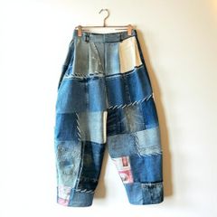 デニムパンツ 再構築 パッチワーク レディース メンズ リメイク remake マルイ北千住ゴーゴー古着店