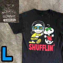 T6222 PEANUTS プリントTシャツ スヌーピー　古着