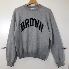 Champion ECO チャンピオン スウェットトレーナー シャツ ワンポイント BROWN 袖 ワンポイントロゴ 00's NICARAGUA製 メンズ XS 00年代 グレー