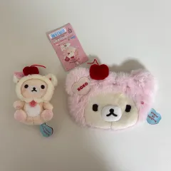 【新品】リラックマ ぬいぐるみ Etoile et Griotte 4個セット リラックマストア エトワール エ グリオット ぬいぐるみセット T