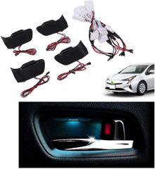 プリウス 50系 等 サイド ドア ハンドル LED アイスブルー KRB139