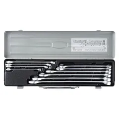 新品 トネ(TONE) コンビネーションスパナセット CS100 シルバー 内容10点