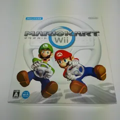 30-00074 【中古品】 任天堂株式会社 マリオカート Wii　箱、取扱説明書のみ（本体ソフト、ハンドル無し）