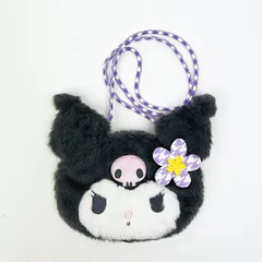 サンリオ クロミ ぬいぐるみサコッシュ カオハナ ショルダーバッグ Sanrio