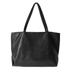 トートバッグ トート 手提げバッグ 肩掛ブラック シンプル フェイクレザーバッグ トートバッグ  通勤通学  肩掛け シンプル お出かけ レザー調 オシャレ 無地 合成皮革 軽量 大容量 シンプルデザイン A4 レディース カジュアル 女性
