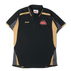 【美品】PALACE パレス ポロシャツ サイズ:M / 24SS Stella Artois テック ジャージ ポロシャツ (Tech Polo) / ブラック 黒 / トップス 半袖【メンズ】【中古】