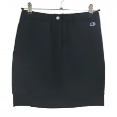 チャンピオン スカート ネイビー 無地 ロゴ刺しゅう レディース SMALL ゴルフウェア Champion