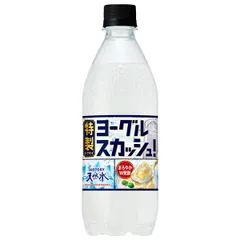サントリー 天然水 特製ヨーグルスカッシュ 500mlペットボトル×24本入｜ 送料無料 乳酸菌 炭酸 ヨーグルト