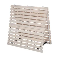 「数量限定セール」すのこベッド セミダブル 折りたたみ式 木製ベッドフレーム 天然桐使用 二つ折り 通気性抜群 コンパクト収納 組立簡単 耐久性高い シンプルデザイン 省スペース 新生活 一人暮らし ベッド マットレス対応