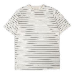 美品 アナトミカ ボーダー バスクシャツ 半袖Tシャツ L ネイビー 生成 