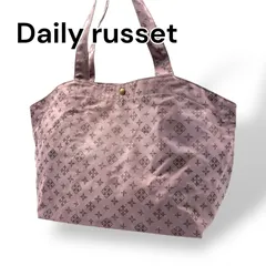 Daily russet デイリーラシット　ハンドバッグ　トートバッグ　A4可　ナイロン　ピンク　248192086 R567