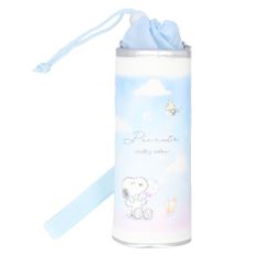 ☆ 스누피/MELTINGBUBBLE ☆ 캐릭터 병 케이스 숄더 타입 페트병 홀더 세련된 페트병 커버 어깨걸이 보냉 500 목걸이 스트랩 대각선 병 홀더 병 케이스 외출 빈손 캐릭터