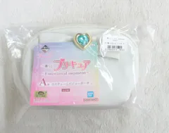 BANDAI SPIRITS 一番くじ プリキュア Emotional moment A賞 キュアホワイト コスチュームビジューポーチ