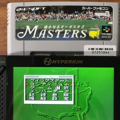 【動作確認済】マスターズ〜遙かなるオーガスタ2〜 SHVC-O2[SFC/SNES]/AI-01251044-5