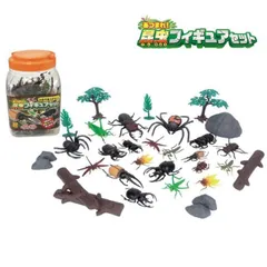 O Vit Heart あつまれ！昆虫フィギュアセット ヴィットハート 3歳 昆虫 おもちゃ フィギュア 室内遊び ギフト プレゼント 誕生日 お祝い 贈り物 ブラックフライデー クリスマス