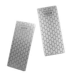 ダイヤモンド砥石 #400#1000 面直し2枚セット FRP フレキ加工 研磨 荒研ぎ 面直し 両面面直し 砥石 ミニ アトマ 粗砥 荒砥 インパクト 斧 携帯 小型 錆取り 仕上げ チェーンソー セット 手持ち