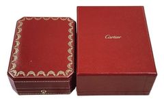 カルティエ リングケース ペアリングケース　Wリングケース　指輪ケース 指輪用ケース Cartier 箱 リング用 ペアリング ジュエリーケース 結婚指輪用ケース　結婚指輪ケース