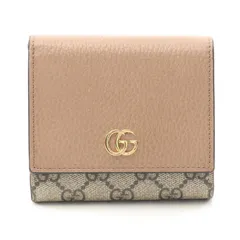 GUCCI グッチ GGマーモント GGスプリーム 二つ折り財布