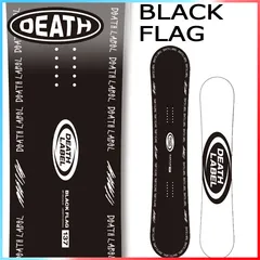 23-24 DEATH LABEL / デスレーベル BLACK FLAG ブラックフラッグ メンズ レディース スノーボード グラトリ キッカー 板 2024 型落ちのサムネイル