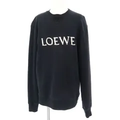 【正規品】LOEWE ロエベ フリンジ レイヤード ビッグロゴ スウェット 正規品】LOEWE ロエベ フリンジ レイヤード ビッグロゴ