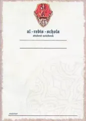 【中古】ノート・メモ帳 [単品] al-lebis-schola B5ノート 「PS2ソフト マナケミア～学園の錬金術士たち～ 限定版」 同梱特典