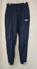 アディダス ブラック カーゴ ジョガー パンツ XS