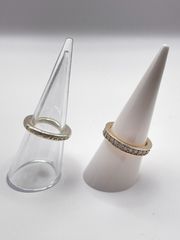 中古品 SILVER シルバー SV925 アクセサリー SEAN STREET Folli Follie ショーンストリート フォリフォリ 指輪 2点まとめ売り 質屋出品