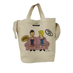 パーリーゲイツ PEARLY GATES BEAVIS BUTT-HEAD 2WAY キャンバス ショルダートートバック レディース 表記無 のサムネイル