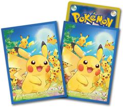 ポケモンカードゲーム デッキシールド ピカチュウ大集合 パック 64枚入り
