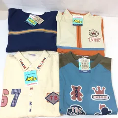 新品 未使用☆TINKERBELL ティンカーベル 長袖シャツ＆ロンT&トレーナー 4枚セット 130 キッズ 男の子 ロンT