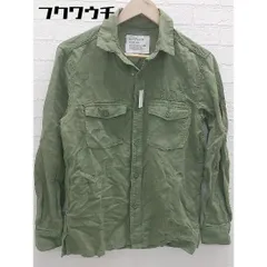 ◇ BAYFLOW ベイフロー リネン混 長袖 シャツ サイズ2 カーキ系 レディース 【中古】 【1102080006756】