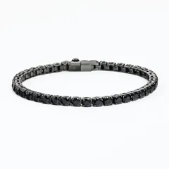 スワロフスキー SWAROVSKI ブレスレット Matrix Tennis マトリックス テニス Mサイズ ブラック 5696031 ジュエリー アクセサリー