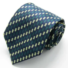 ポログラウンド ブランド ネクタイ シルク 小紋柄 未使用タグ付 PO メンズ ネイビー polo.ground