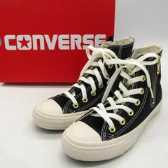 コンバース スニーカー 未使用 オールスター チャックテイラー シューズ 靴 黒 レディース 22.5サイズ ブラック CONVERSE