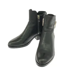 3.1 Phillip Lim スリーワンフィリップリム サイドジップレザーショートブーツ SHP50732SPXW ブラック 37のサムネイル