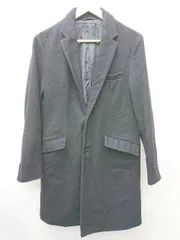 ◇ SENSE OF PLACE by URBAN RESEARCH ウール 長袖 チェスターコート サイズM ネイビー レディース P  【1407260022718】