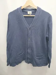 ◇ Θ BEAMS ビームス 長袖 カーディガン サイズL ネイビー系 メンズ E  【1507100006103】