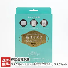 マスク用インナーシート「モアプロテクト」 マスクセット